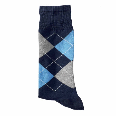 Chaussettes jacquard fil d’Écosse - les 4