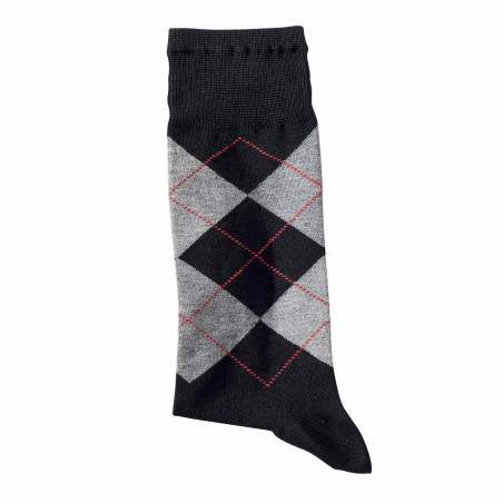 Chaussettes jacquard fil d’Écosse - les 4
