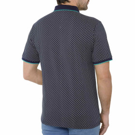 Polo graphic marine