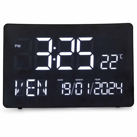 Horloge numérique Curvy