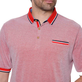 Polo maille 3D