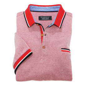 Polo maille 3D