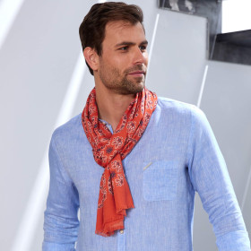 Chèche imprimé bandana