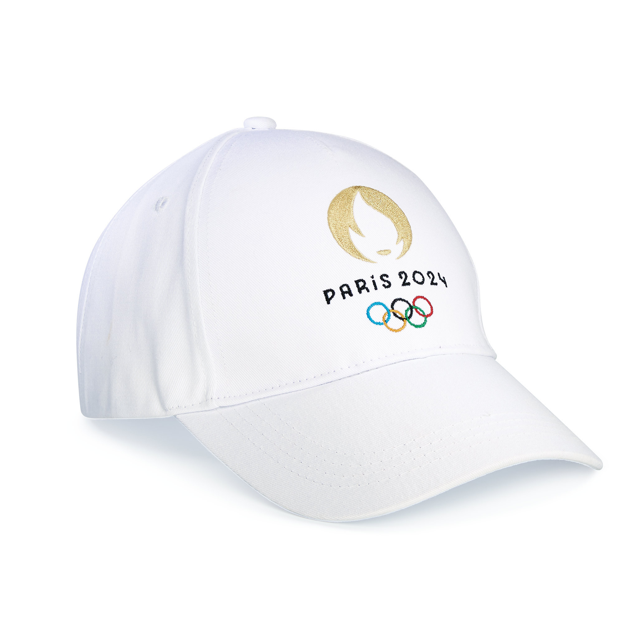 Casquette Paris 2024 Officielle Dorée - Jeux Olympiques - Neuve Avec étiquette