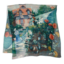 L’étole Les Dahlias de Gustave Caillebotte