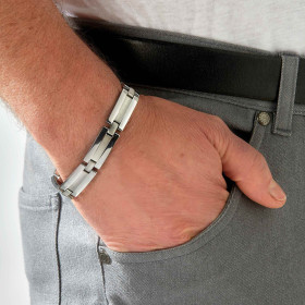 Bracelet acier magnétique (2)