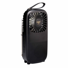 Radio ventilateur rechargeable