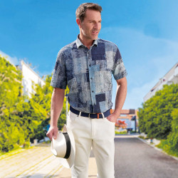 Chemisette bleu Tampa