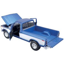 Le Ford F150 Pick-Up bleu de 1979