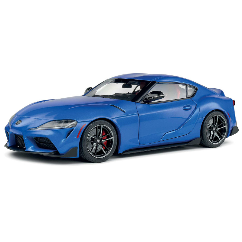 La Toyota GR Supra bleue de 2021