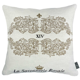 La housse de coussin arabesques, par l’Homme Moderne.