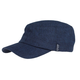 Casquette cubaine, Tour de tête : 59, Couleur : Marine, par l’Homme Moderne.