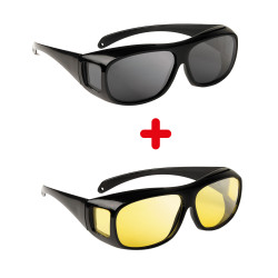 Lunettes intégrales solaires + haute luminosité