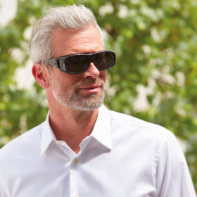 Lunettes intégrales solaires + haute luminosité (2)