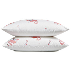 Taie d'oreiller Flamingo BlanClarence® (3)