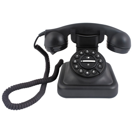 Téléphone filaire rétro