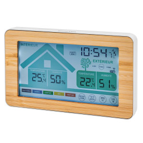 Station météo "alerte humidité", par l’Homme Moderne.