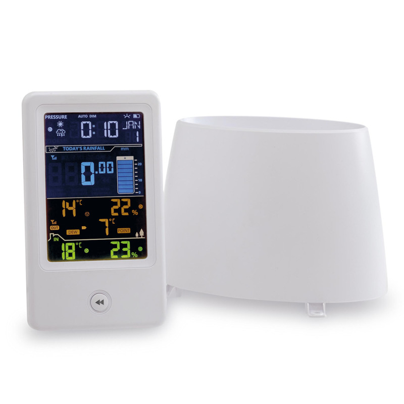 Station météo sans fil pluviomètre