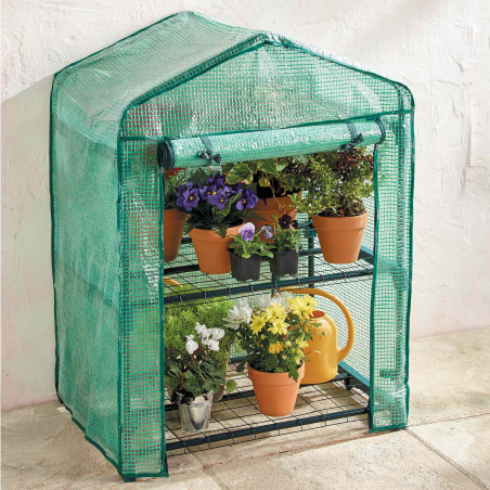 Serre-étagère de jardin