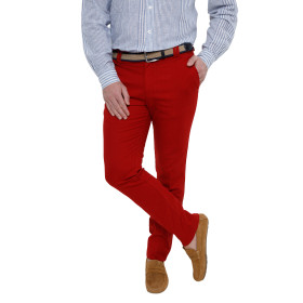 Pantalon lin Monaco