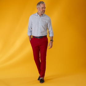 Pantalon lin Monaco