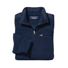 Sweat Polaire Fashion, Tour de poitrine : M (96/100), Couleur : Marine, par l’Homme Moderne.