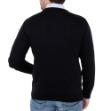 Pull jacquard amincissant