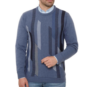 Pull jacquard amincissant - les 2 (5)