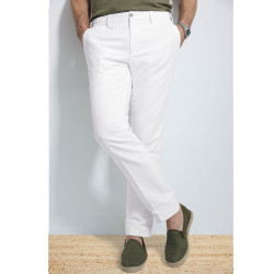 Pantalon blanc croisette