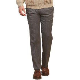 Pantalon laine Excellence, Taille : 54, Couleur : Gris, par l’Homme Moderne.