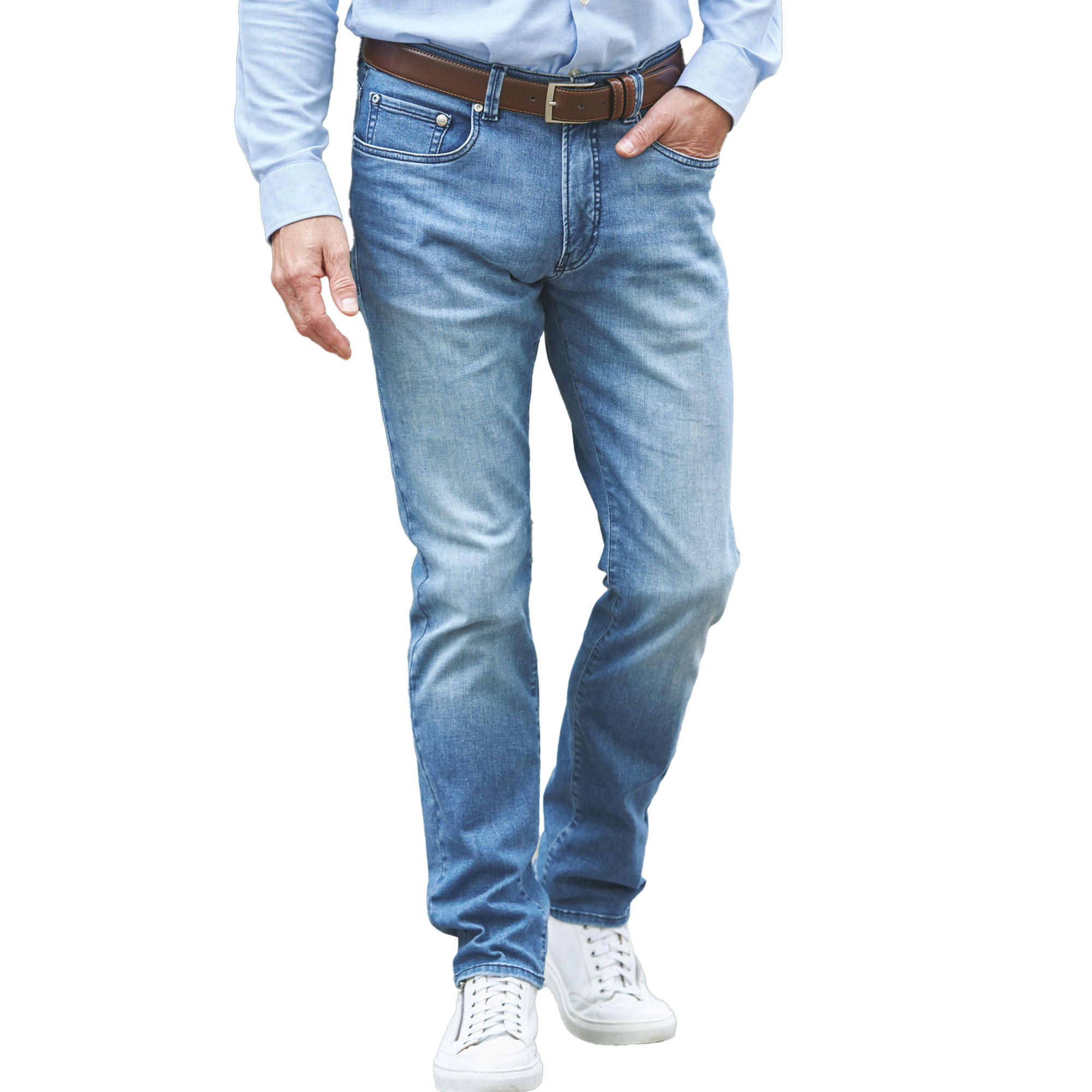 Veste En Jean Vintage Pierre Cardin Pour Homme - Bleu Décontracté - Taille M - Style Rétro