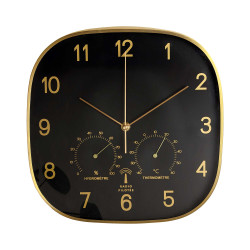 Horloge thermo-hygro radiopilotée