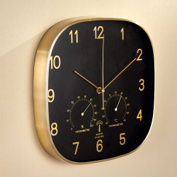 Horloge thermo-hygro radiopilotée