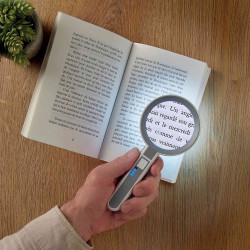 Loupe lumineuse rechargeable