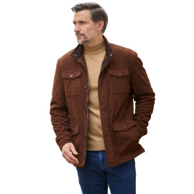 Veste saharienne velours
