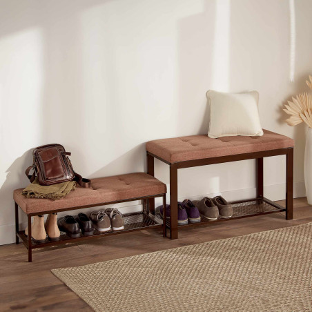 Double banc coulissant