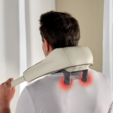 Masseur chauffant rechargeable