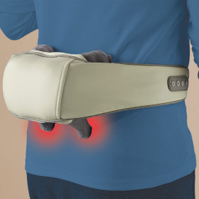 Masseur chauffant rechargeable