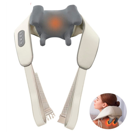 Masseur chauffant rechargeable