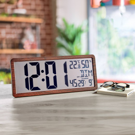 Horloge XXL radiopilotée