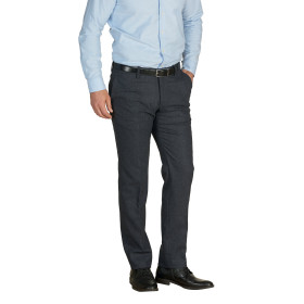 Pantalon flanelle mérinos, Taille : 46, Couleur : Gris, par l’Homme Moderne.