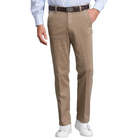 Chino "sur mesure" - Entrejambe 84 cm, Taille : 42, Couleur : Beige, par l’Homme Moderne.