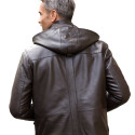 Parka cuir multipoche Pierre Clarence (4)