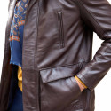 Parka cuir multipoche Pierre Clarence (5)