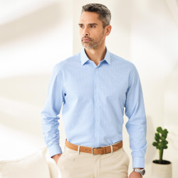 Chemise héritage sans repassage carreaux