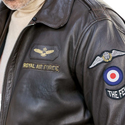 Blouson Cuir Royal Air Force