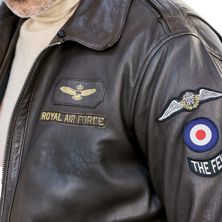 Blouson Cuir Royal Air Force