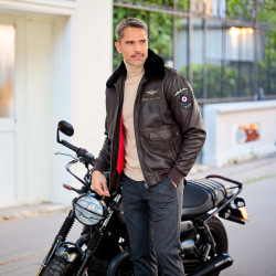 Blouson Cuir Royal Air Force