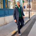 Parka longue city-sport