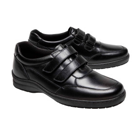 Mocassins scratch total confort, Pointure : 39, Couleur : Noir, par l’Homme Moderne.